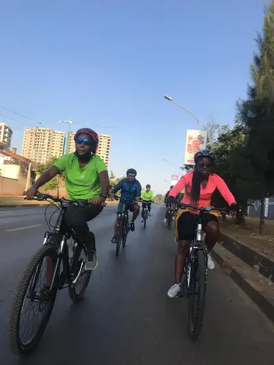 TipwaTipwa members at the Peddlers ride through town